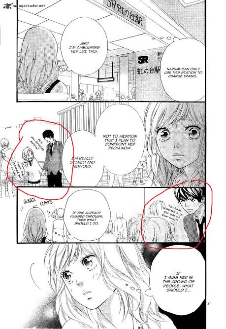 starilestari's tweet photo. Gantian, dulu Ren-Ninako yang cameo di manga aoharaido https://t.co/5hiQuFxmck