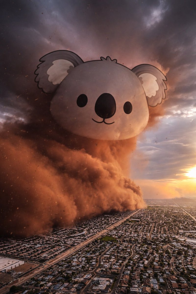 b1z2le's tweet photo. @bnb_girl1 $KOKOP is coming 🐨⛈️ https://t.co/NDTuVXpGbC
