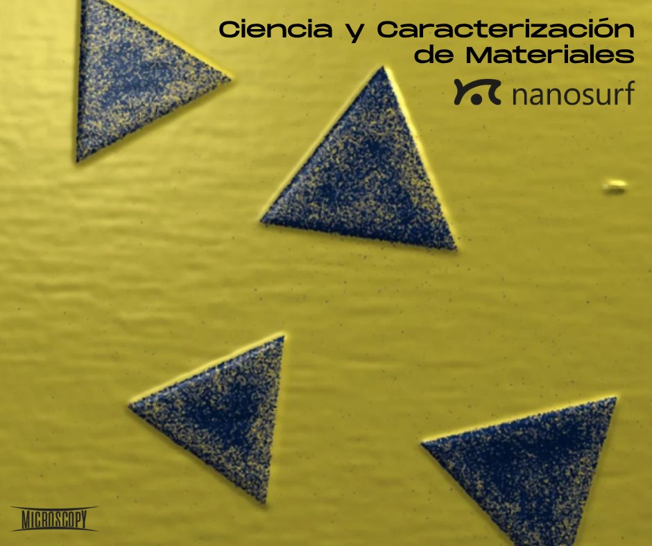 Microscopy_SA's tweet image. Investigas #materiales y no usas #AFM?
Con un🔬de Fuerza Atómica de @NanosurfAFM obtienes:
✔️Imágenes de alta resolución
✔️Medición de propiedades mecánicas, eléctricas y magnéticas
✔️Funciona en aire, líquidos, vacío y guanteras
✔️No destruye la muestra
👉shorturl.at/ZI5BA