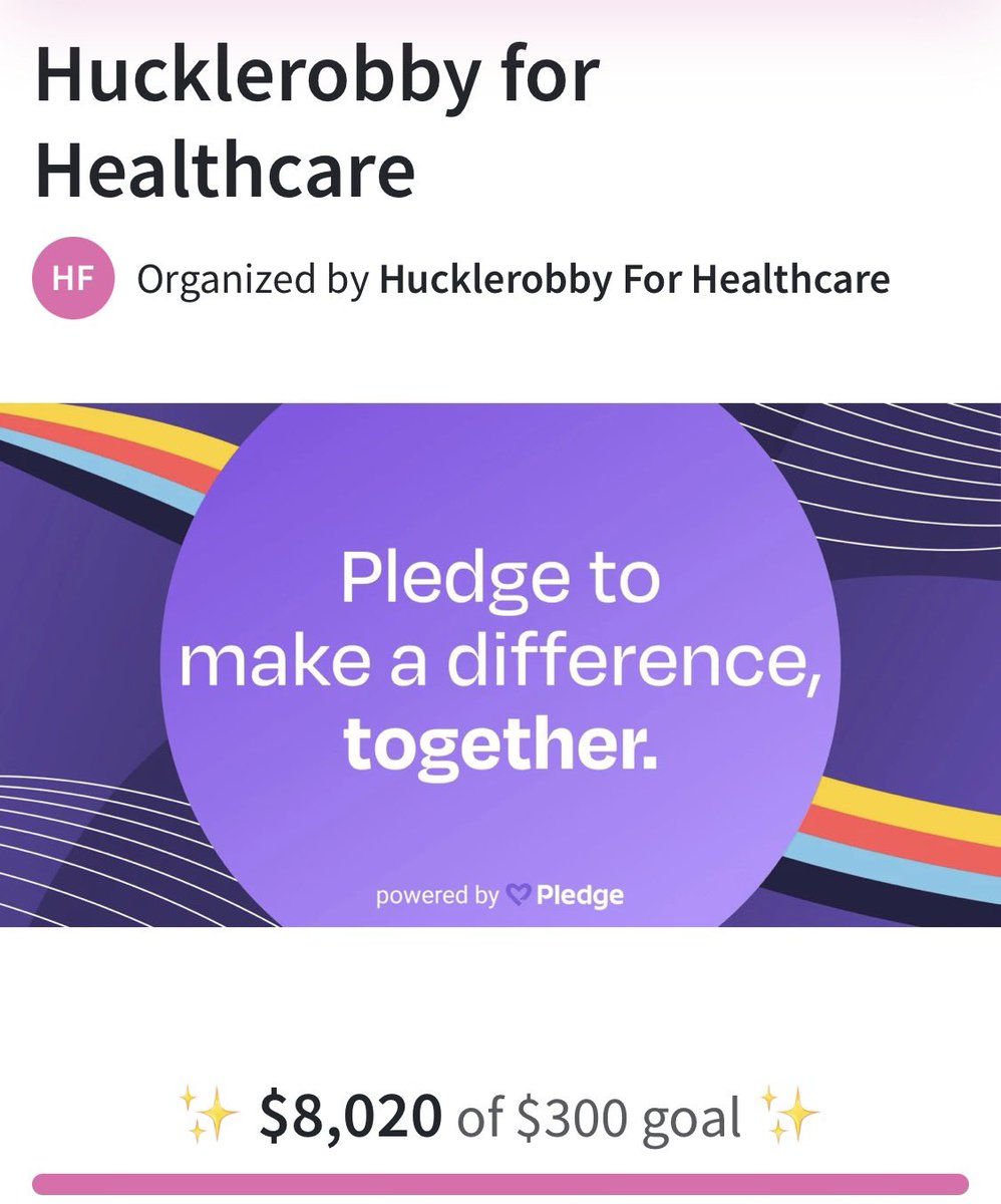 Hucklerobby For Healthcare tweet media
