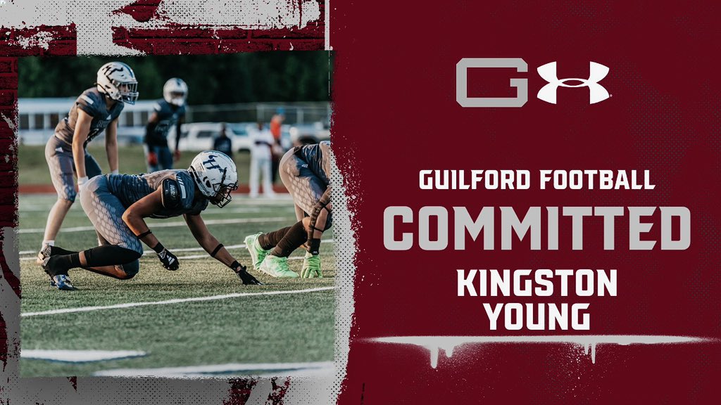 KingstonYo57787's tweet photo. I’m 100% committed to Guilford College!!!#goquakers #AGTG @_CoachKJones @GuilfordFB @CoachMyles5 @coachMBloom @JusKallMeTank @coachBGentry @whoiscoachJay @Coach_Hendo339 @_CoachBolding @704BIGCAT @TheCoachWharton https://t.co/oz4ACYSgpP