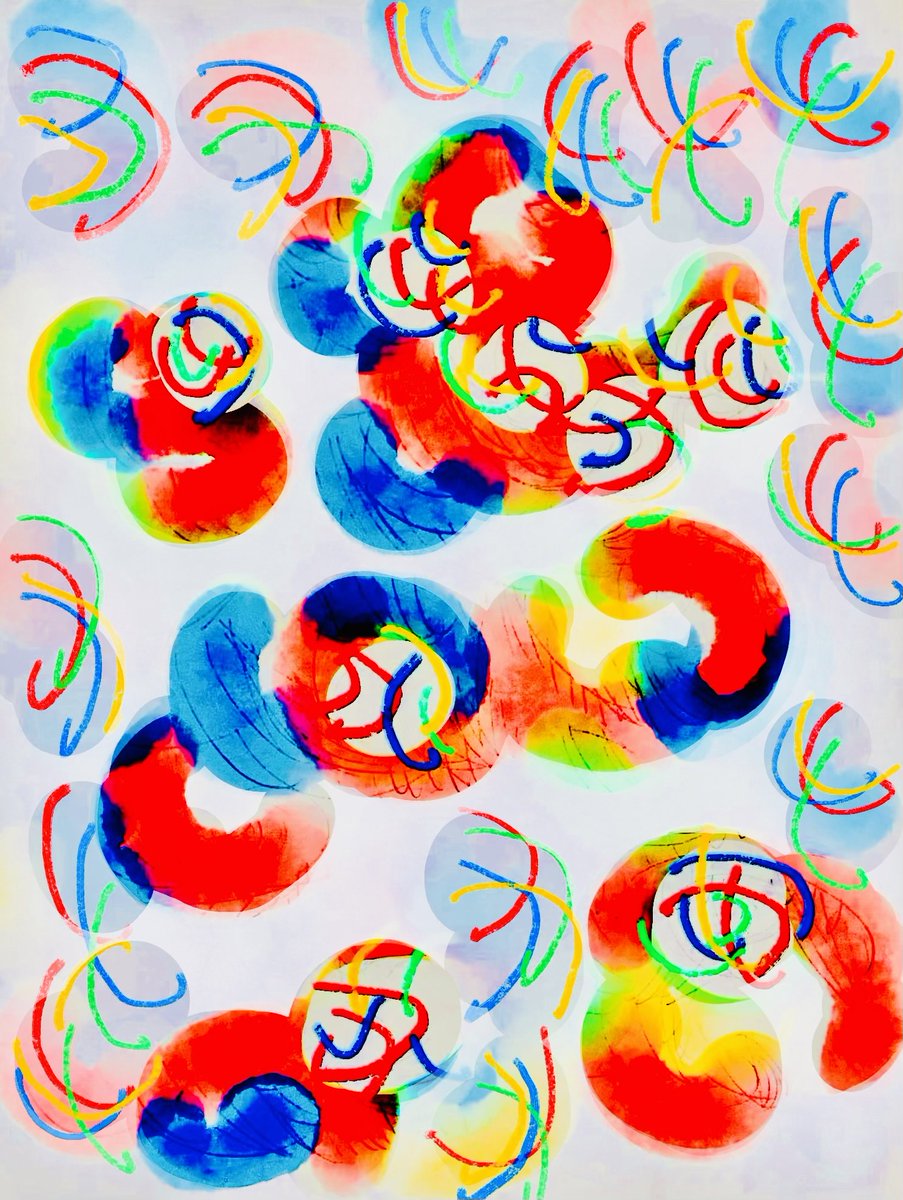 ArtDaiho's tweet image. #ART #painting #colorful #2026year