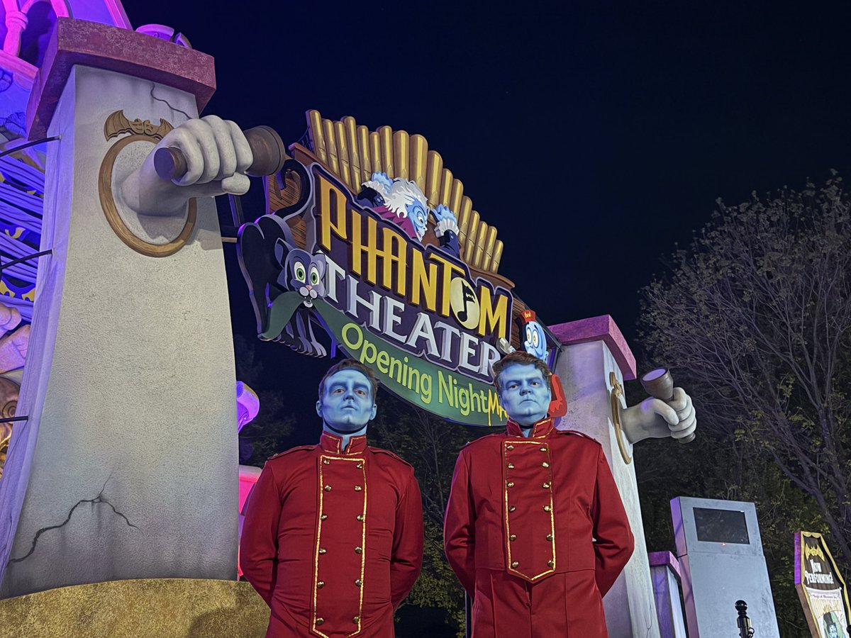 greatohiocc's tweet photo. This morning we attended the Inaugural Performance of #PhantomTheaterOpeningNightmare at @KingsIslandPR! It was an absolutely incredible performance by the park and @SallyDarkRides! #kingsisland #newin2026 #sallydarkrides #mediaevent #phantomtheater https://t.co/z3TD7xEDiH