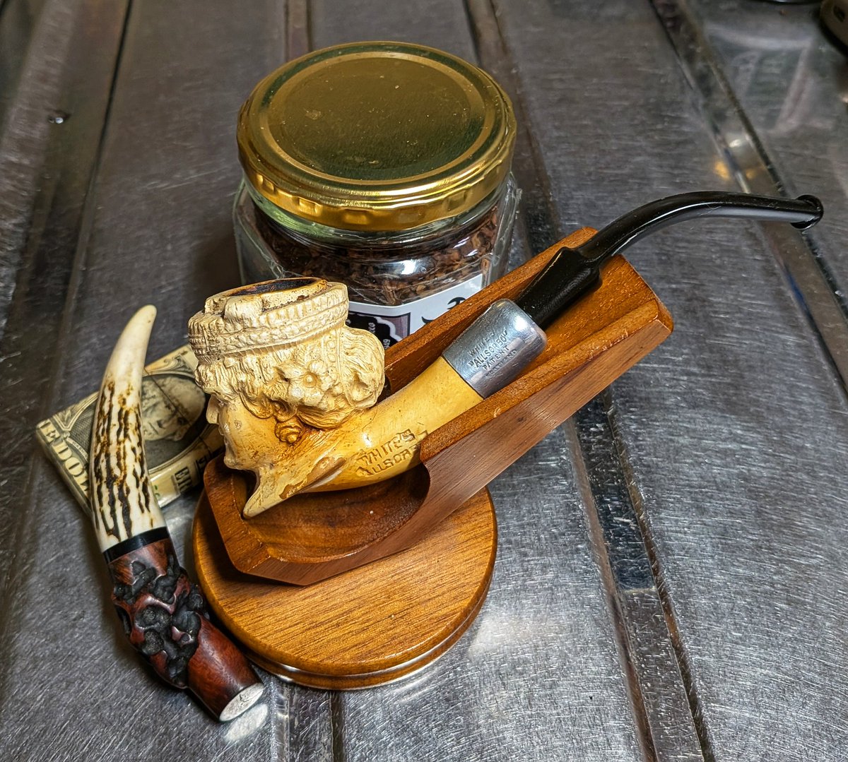 Fahrenheit916's tweet image. 今宵の〆
#パイプ #pipe #pipesmoking