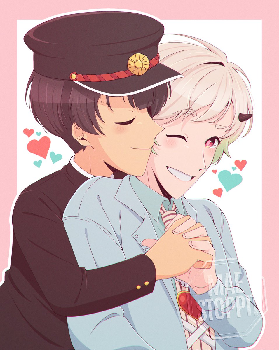 Mae_Stoppit's tweet image. Hananene yaoi is real
#tbhk #hananene