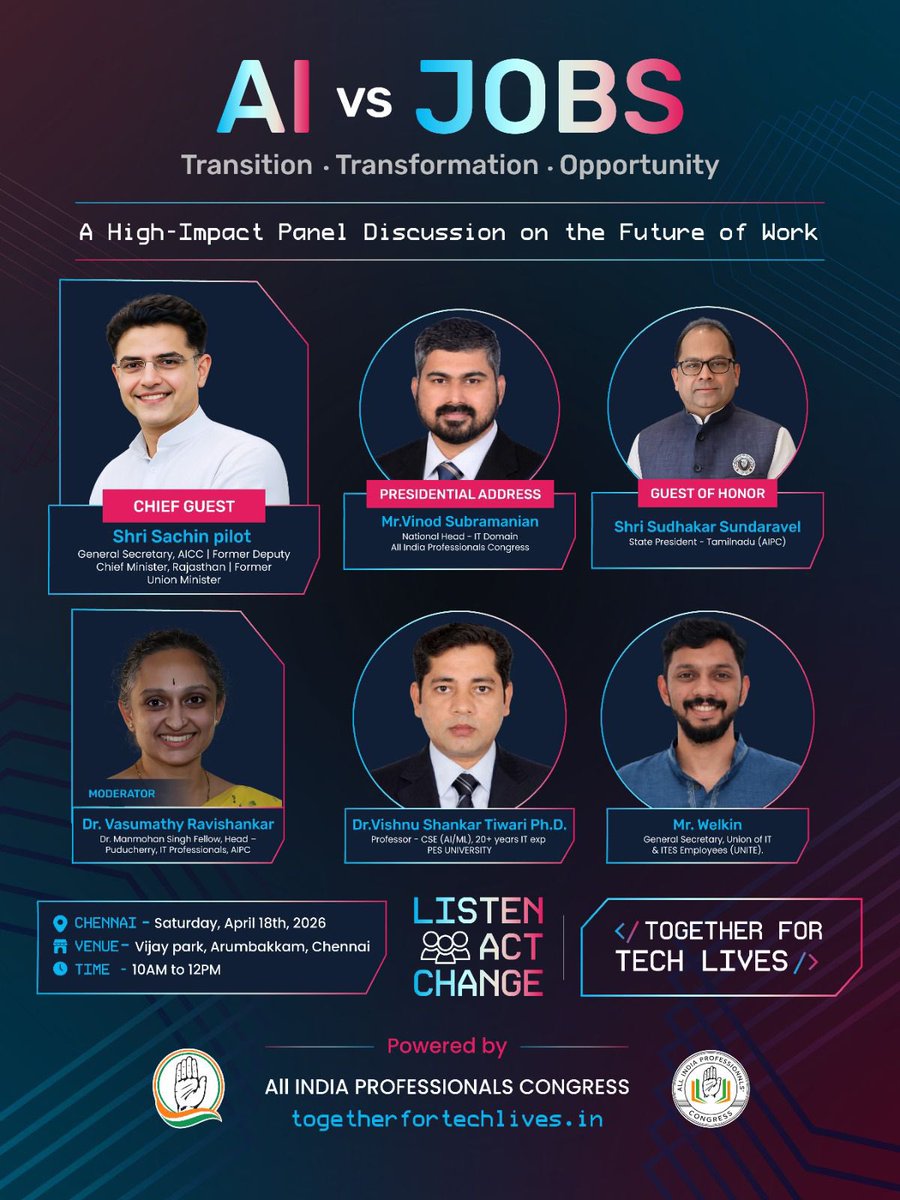 All India Professionals' Congress (AIPC) tweet media