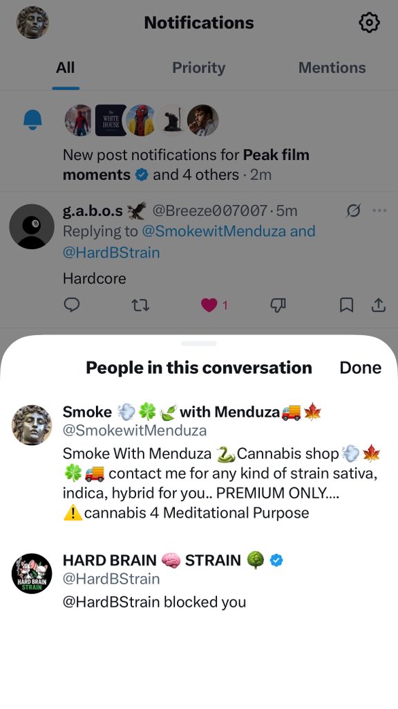 Smoke 💨🍀🍃with Menduza🚚🍁 tweet media