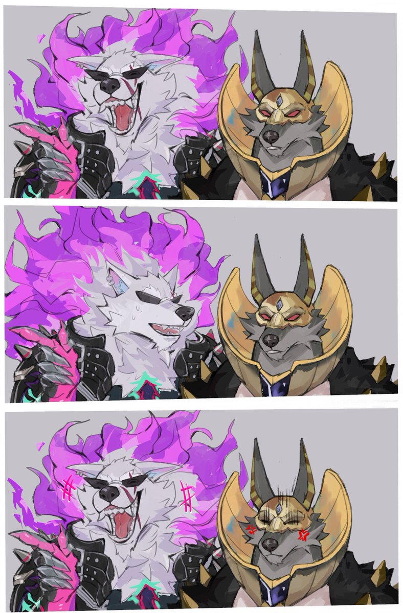 meocondainhan's tweet photo. Sorry! He cannot be serious for a damn second!🐺 https://t.co/CLMFklDx5a