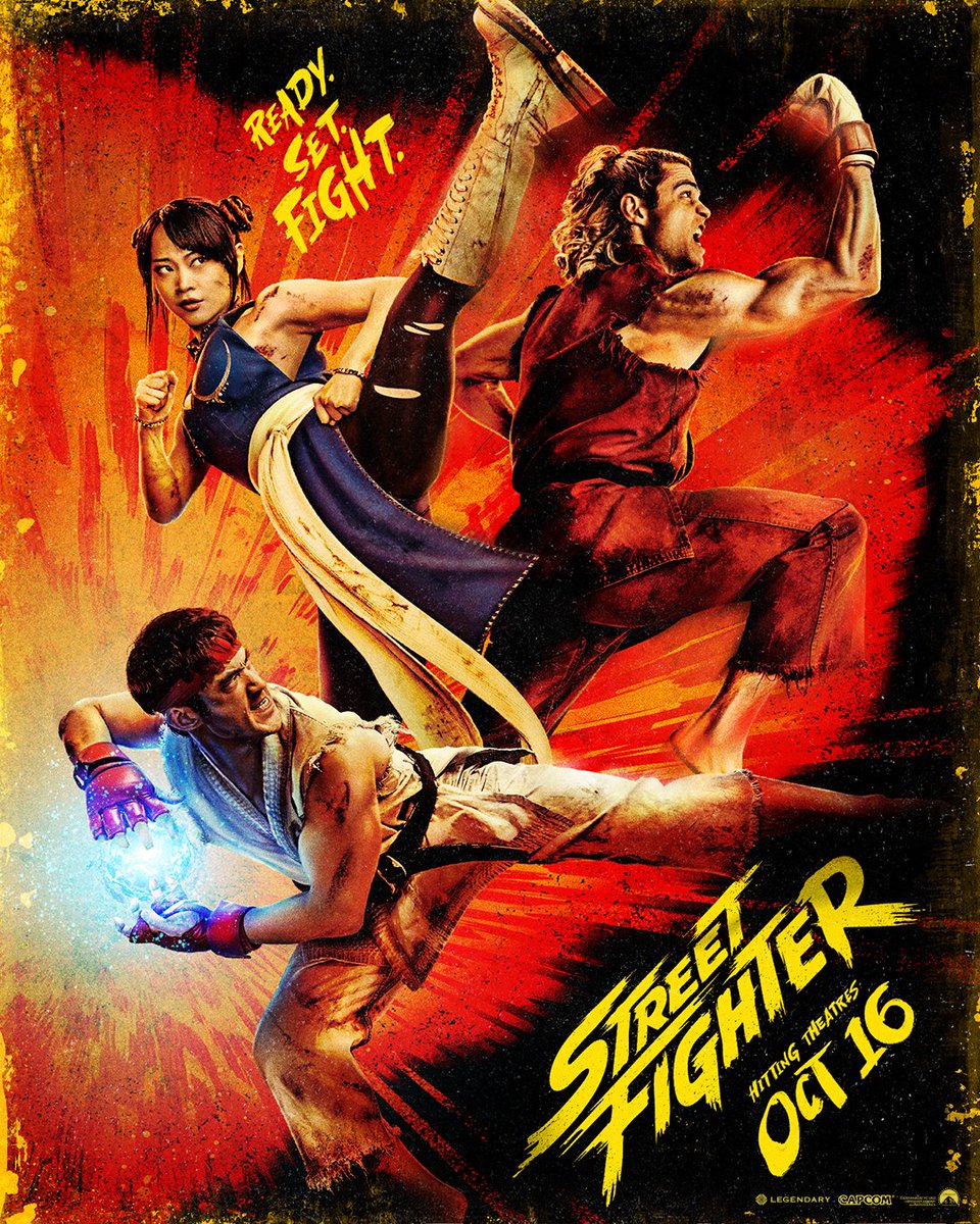 Nuevo poster de #StreetFighter la película!