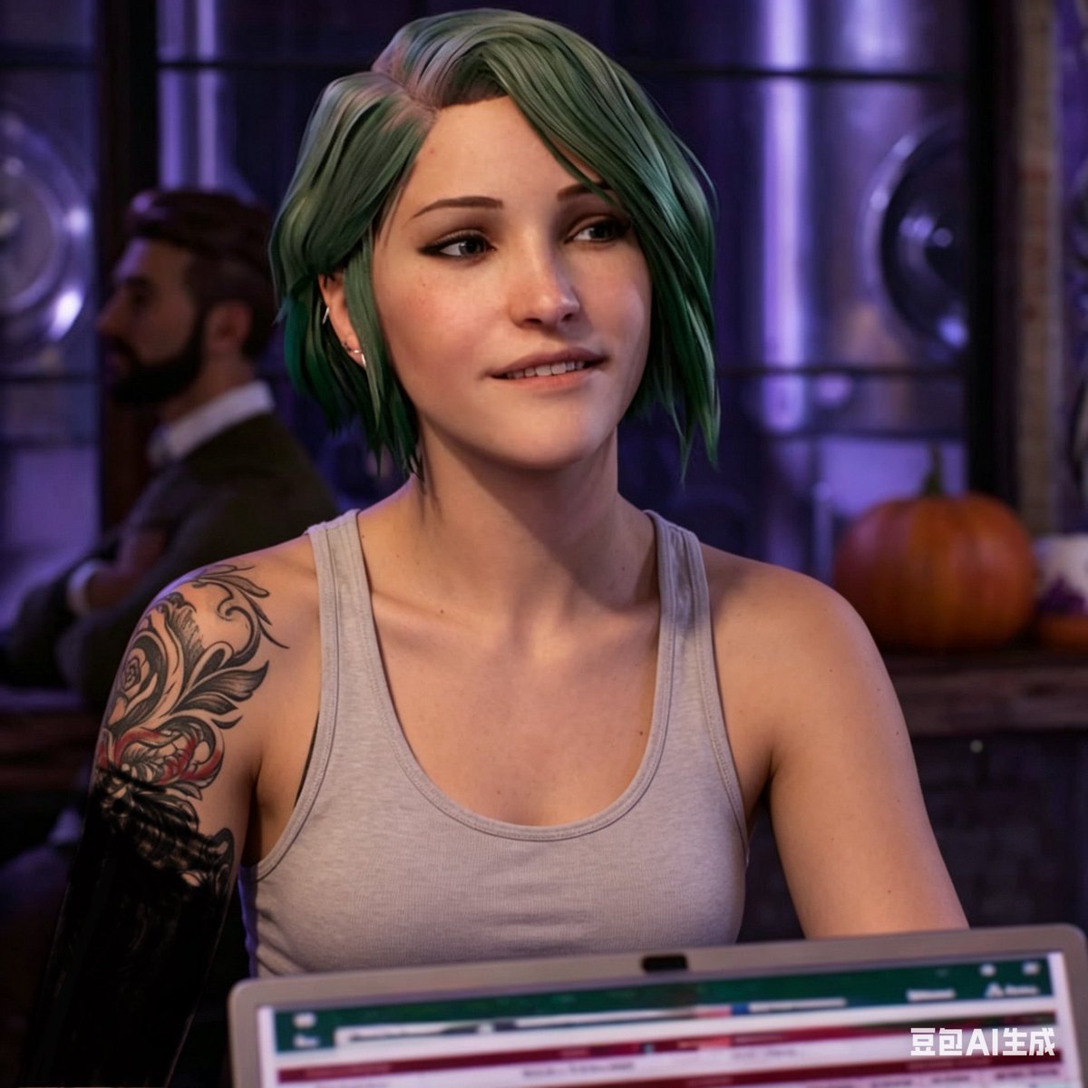 hxy359013441's tweet photo. 我太想脱掉她的外套了 用AI跑了两张 帅到晕厥 life is strange #Chloe #pricefield #Chloeprice https://t.co/d7WJfe1vz4