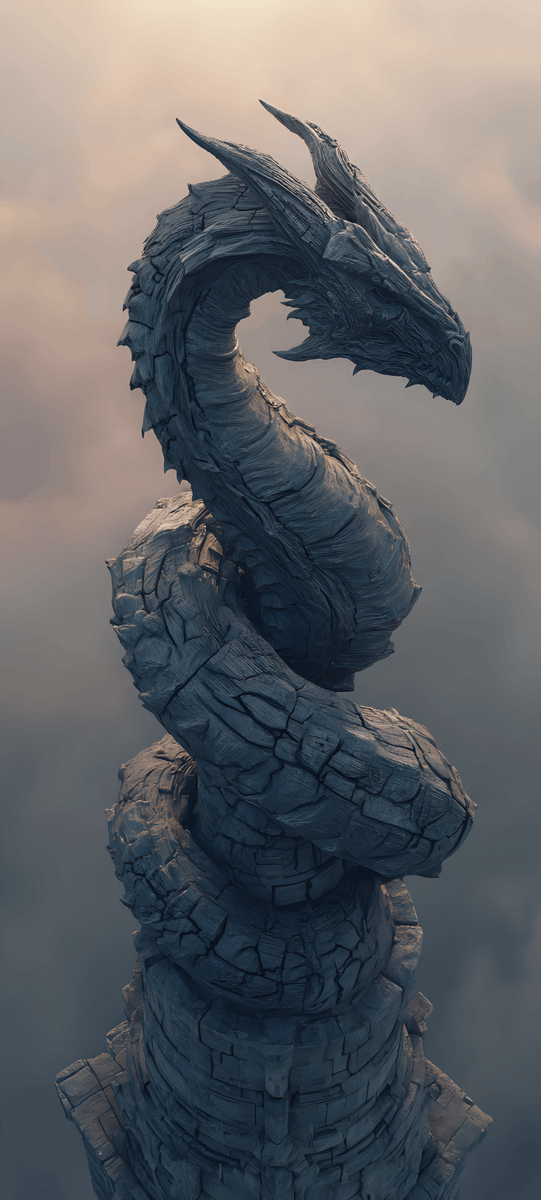 404images's tweet image. Dusk of the Colossal Serpent💡
4K Phone Wallpaper

Tap &amp;amp; Hold ➜ Load in 4K

Want more like this? Check out buymeacoffee.com/404images

#wallpaper #fantasy #cinematic #surreal #monumental