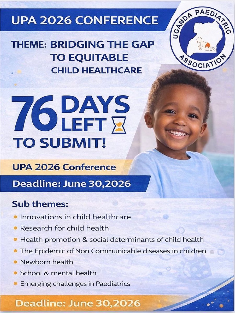 Uganda Paediatric Association (UPA) tweet media
