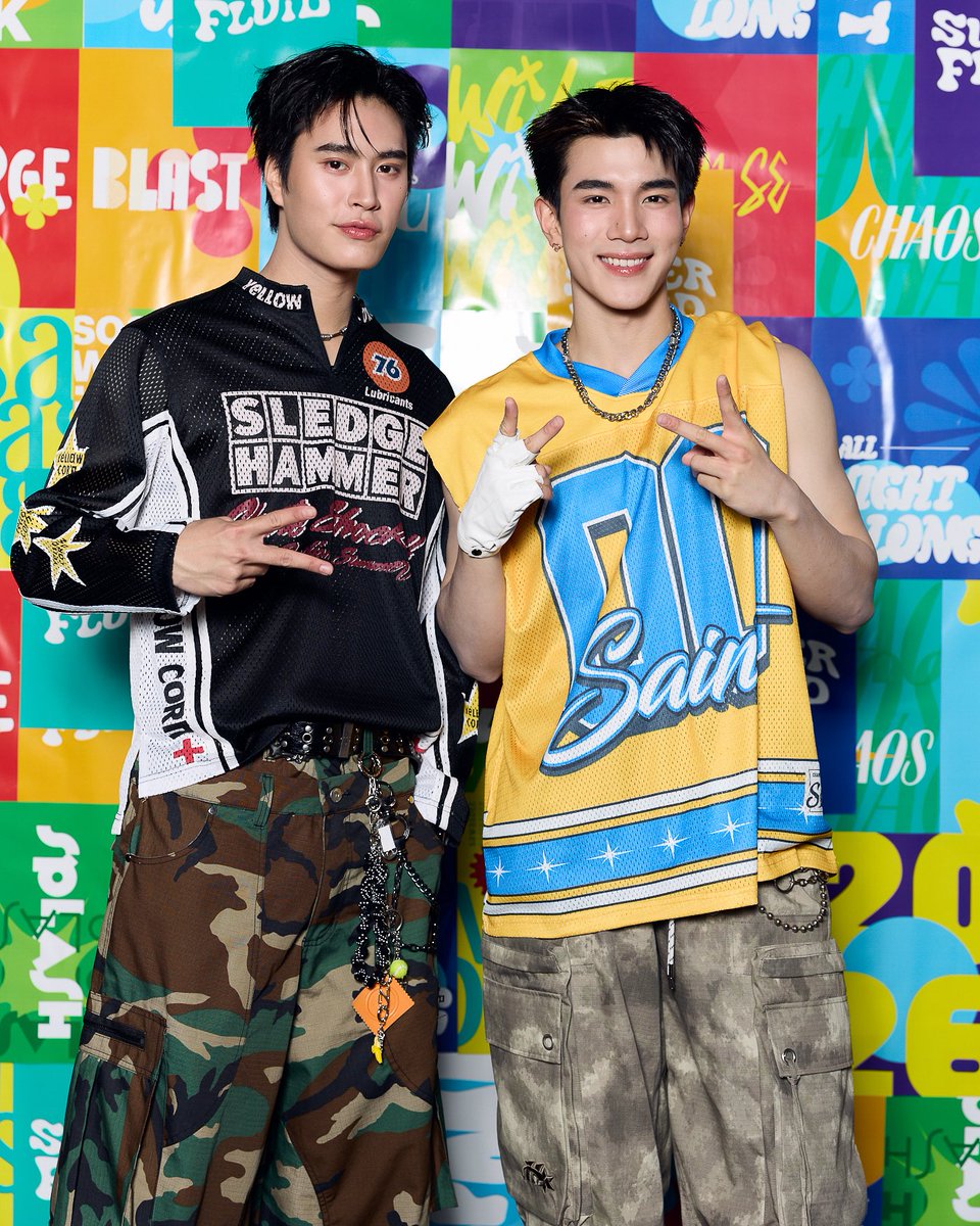 Samara04240762's tweet photo. Nossos meninos arrasaram 🥰
SUPERFLUID PRESENTED BY KING POWER DAY 3 💦
#SuperFluid
#SuperFluid2026
#KingPowerSongkran2026
#4NOLOGUE
#ForPeopleForCulture https://t.co/M3XIKnaiTp
