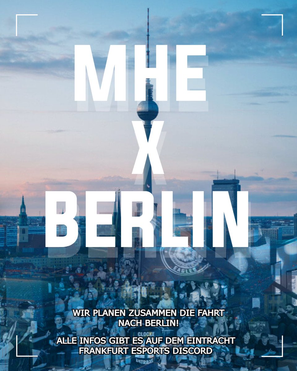 MHN_Eagles's tweet photo. Der frühe Adler fängt die Auswärtsfahrt!

Auch, wenn wir noch nicht direkt qualifiziert sind, wollen wir schon zusammen mit euch die Planung für Berlin beginnen. Dies betrifft u.a. auch eine gemeinsame Unterkunft und Anreise. Alles weiter auf Discord!

https://t.co/rQGUn4L1Nx https://t.co/mdqqluhiyS
