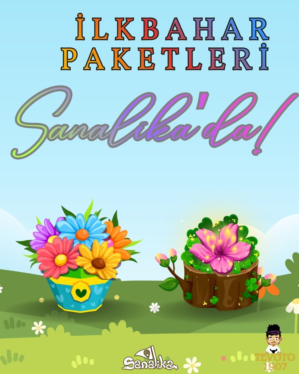 tevoto1907's tweet photo. İlkbahar Paketleri Sanalika'da! 🌼🌷

@sanalika 

@sanalikarehberleri

@sanalikamaddox 

#game #sanalika #ilkbahar https://t.co/CT7K9evEDn