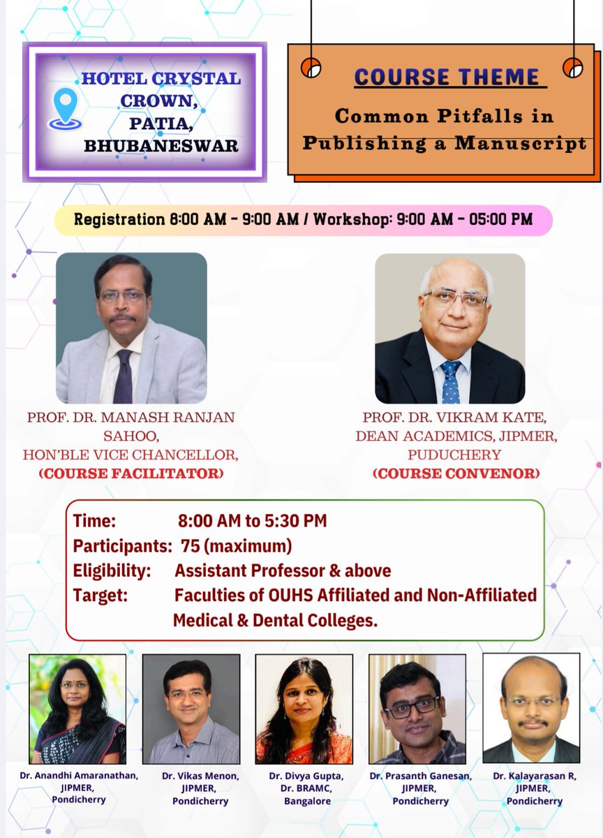 OUHS_BBSR's tweet photo. Invitation to Participate in the Scientific Paper Publishing Workshop of OUHS.
Registration link - https://t.co/gJn5ylaiZM
#ScientificResearch #ouhs https://t.co/EAzDOXFZcU
