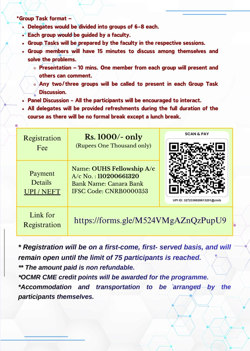 OUHS_BBSR's tweet photo. Invitation to Participate in the Scientific Paper Publishing Workshop of OUHS.
Registration link - https://t.co/gJn5ylaiZM
#ScientificResearch #ouhs https://t.co/EAzDOXFZcU