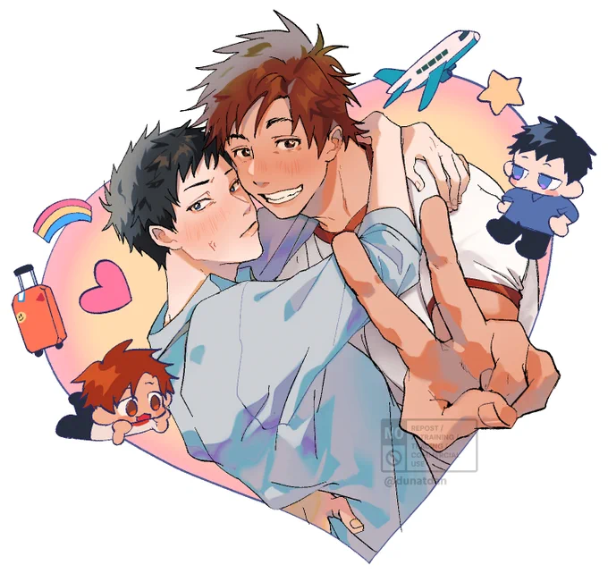 Made Yuda Dika travel buddies now hehe #oc #original_character
