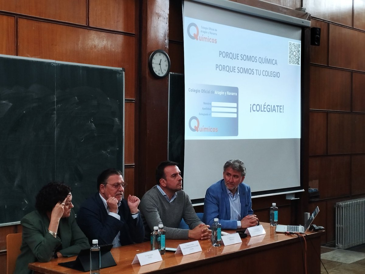 Colegio de Químicos Aragón Navarra tweet media