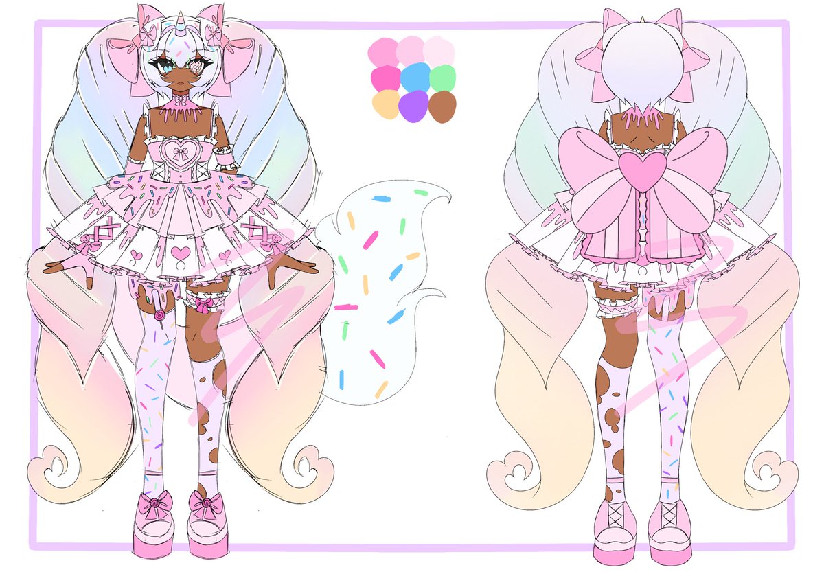 Giselle 🧁🔪 VArtist tweet media