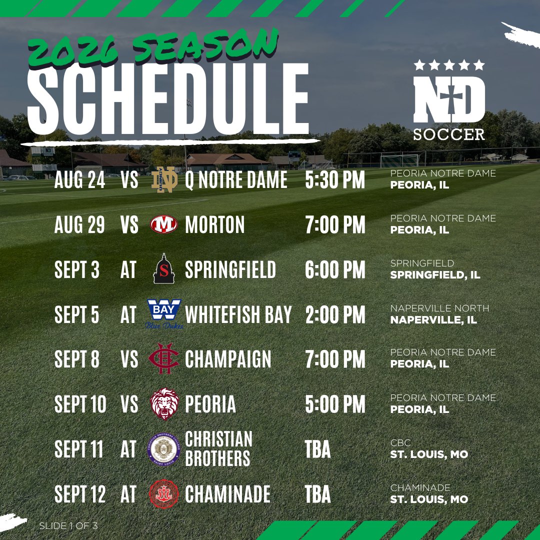 pndsoccer's tweet photo. Looking forward to another challenging fall schedule! #ProudToBePND https://t.co/gFgSkzIzuY