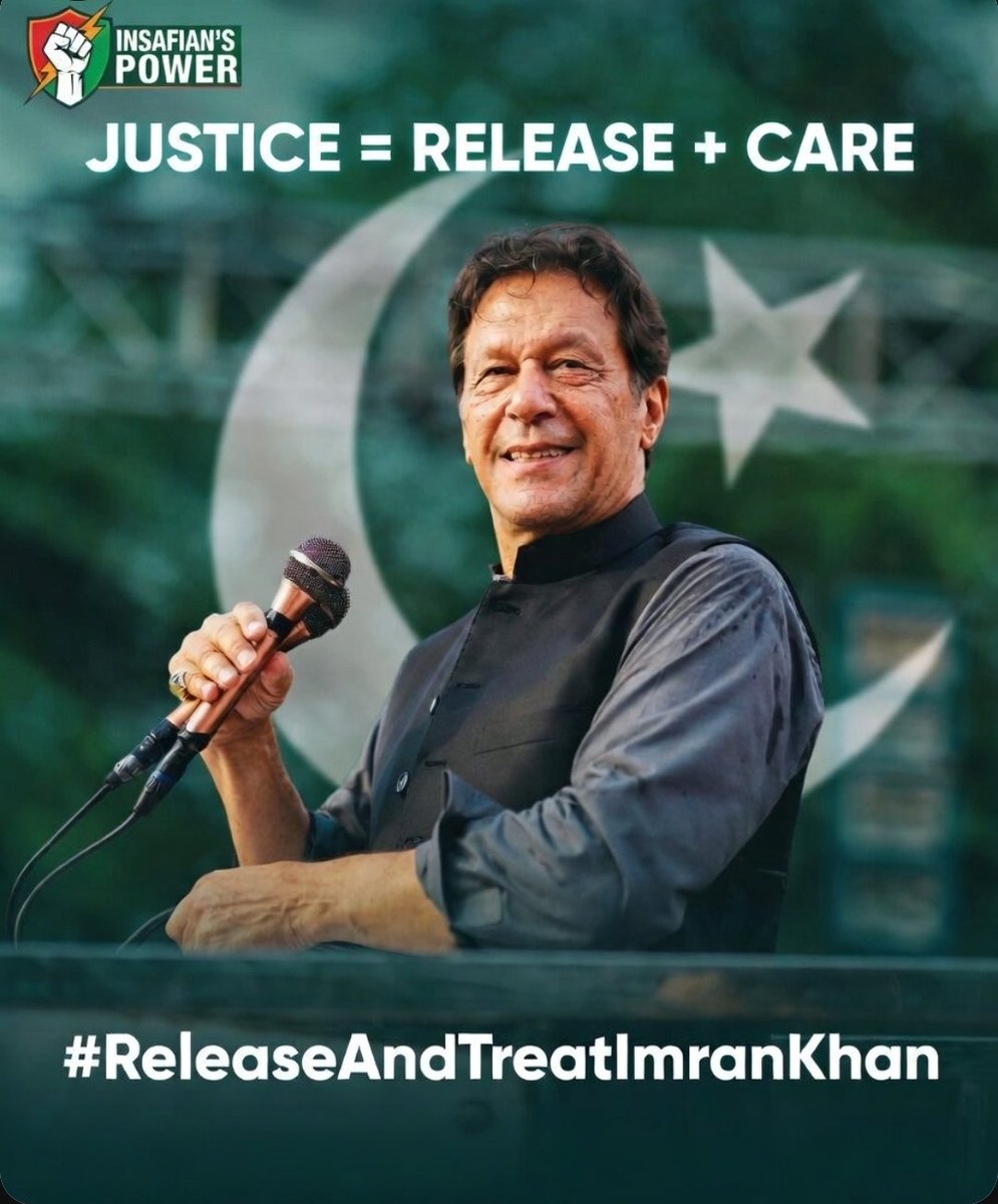 Allah has given me everything, I am thankful to Allah, my Pakistanis, I am worried about you I am fighting for you.
Imran khan

<a href="/TeamiPians/">Team Insafians 𝗣𝗼𝘄𝗲𝗿</a>
#ReleaseAndTreatImranKhan