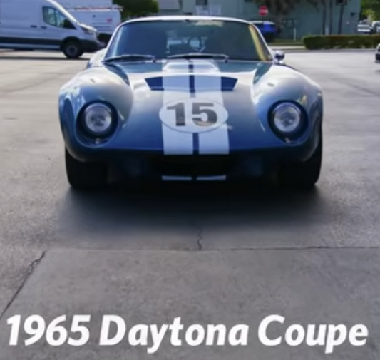 ConcordeBattery's tweet photo. Charlie Duffie built a Daytona Coupe from scratch. 

On May 1st he and Chris Holder drive it 31 hours FL to San Diego for Tango 31, honoring Kevin Lacey's legacy.

Watch it here 👉 https://t.co/iP64oqfMiT

Follow along &amp; donate if this moves you. 
#Tango31 #Aviation https://t.co/aknJGeyuPk
