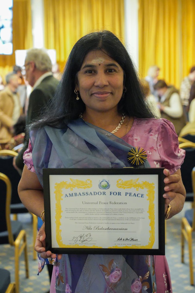 ukUPF's tweet image. A lasting peace needs more than diplomacy. It needs character, shared values, and a vision of the human family.
This new Universal Peace Federation UK page explains that vision:
uk.upf.org/upf-vision-of-… 
#UPF #peacebuilding #vision