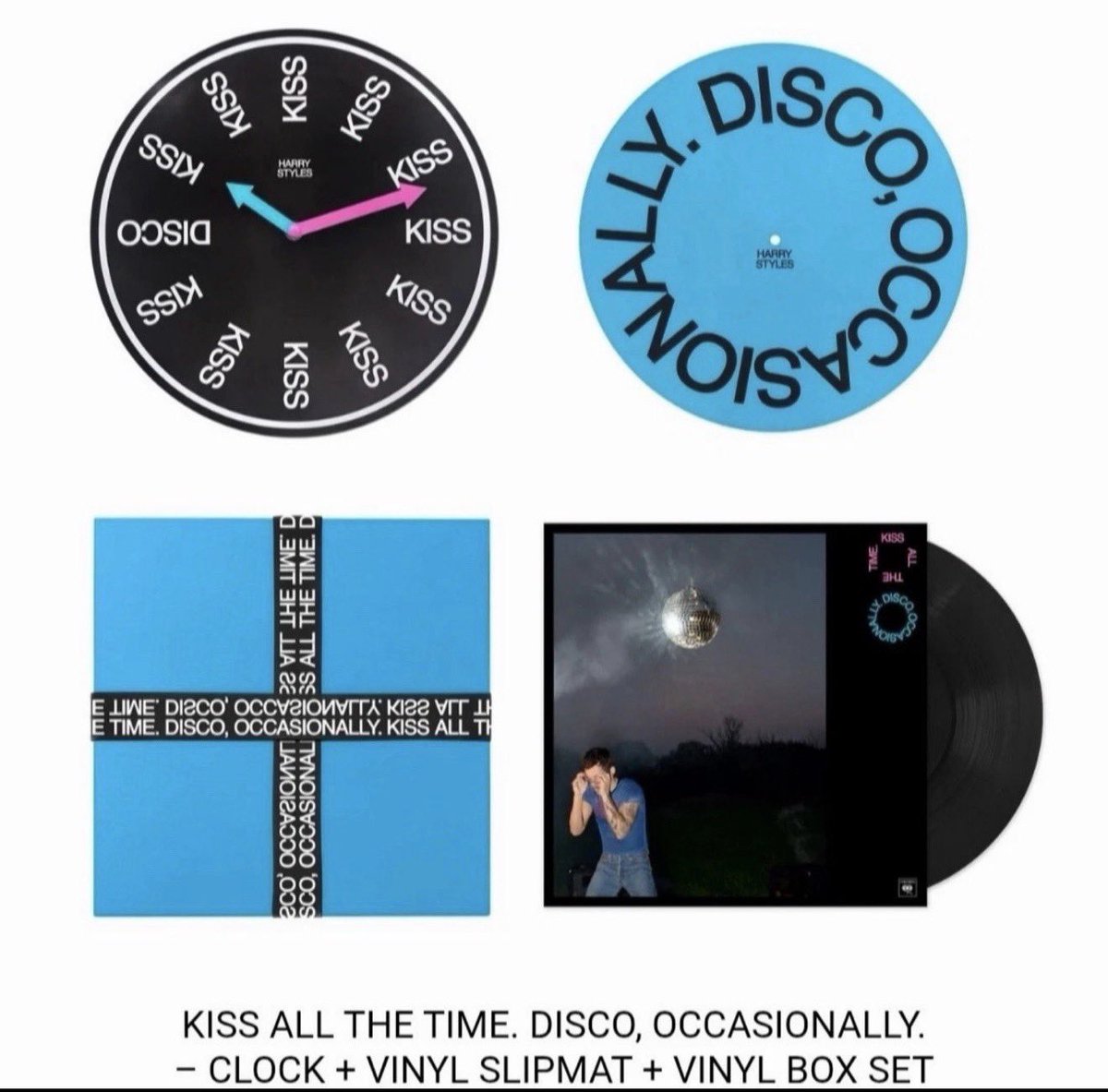 In ONE MONTH we’ll all be together again🥹

To celebrate, we’re giving away the KISS ALL THE TIME. DISCO, OCCASIONALLY. — clock + vinyl slipmat + vinyl box set 🪩
Enter here: forms.gle/6jSKJ8StREGcmh…
Closes 5/1 at 12PM EST
Winner announced 5/2 at 12PM EST

Good Luck🫶🏼🫶🏼🫶🏼