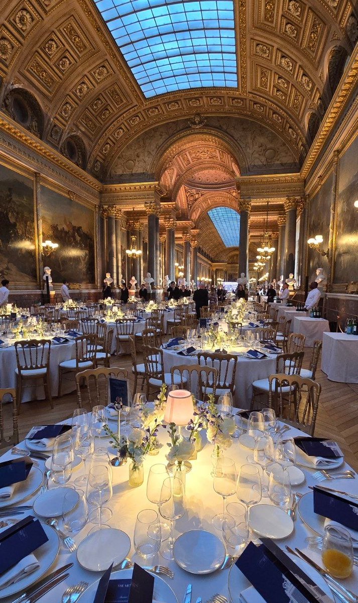 paoloanziano's tweet photo. Honored to attend the VIP Dinner at Château de Versailles during Paris Blockchain Week 2026.

An exceptional evening, elegant, highly curated, and filled with the kind of guests and conversations that help you understand where this industry is heading.

@amarmic , @EmmanuelFenet , and the @signalweek team truly outdid themselves.

AmaZix has proudly supported PBW since 2019 with 24/7 community operations across Telegram and WhatsApp.

That is exactly why we built @AmaZixKai the first context-aware AI community agent, designed to help projects scale communication and engagement thanks to her unique ability to “read the room.”

https://t.co/Eo7ZdF9gzc
Book a demo.