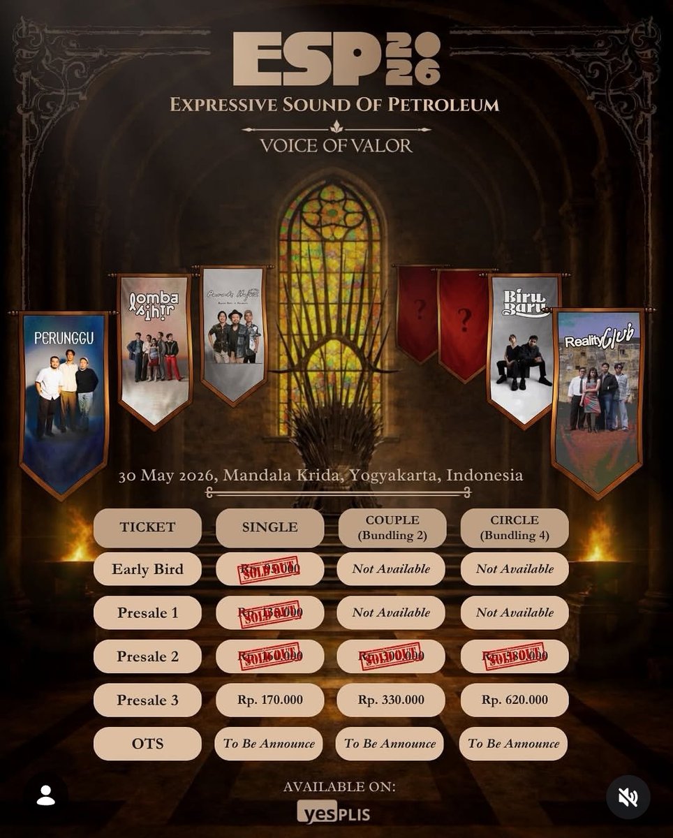 cloudyskeyzj's tweet photo. WTS tiket ESP HMTM UPNVYK

1 tix/160K READY 3 TIKET

Proof tiket ✅️
Proof Identitas ✅️
Tukeran sosmed ✅️
Pindah WA ✅️ 
DM aja buat proof lainnya https://t.co/uWSlmnnsJL