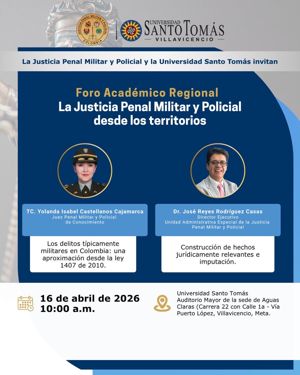 Justicia Penal Militar y Policial tweet media