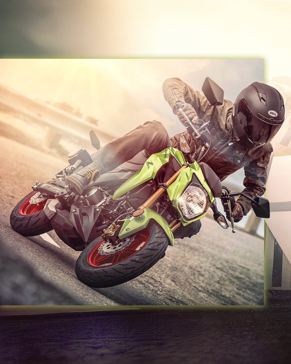 KawasakiUSA's tweet image. | DESIGNED | TO | DEFY |

The #Z125 Pro is the only mini-moto with Z swagger. #GoodTimes #kawasaki