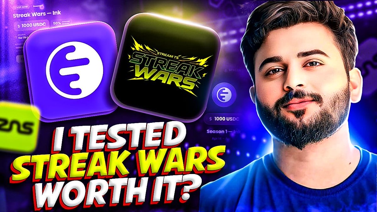 ChAtif2873's tweet image. I tested Streak Wars on @inkonchain — full walkthrough &amp;amp; honest review 🚀

Is it worth it? Watch and find out 👇
youtu.be/-_bJatmlpok

@ZNSConnect #StreakWars #Ink #Kraken