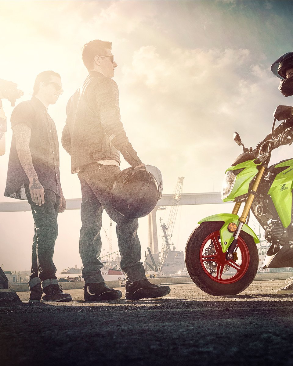 KawasakiUSA's tweet image. | DESIGNED | TO | DEFY |

The #Z125 Pro is the only mini-moto with Z swagger. #GoodTimes #kawasaki