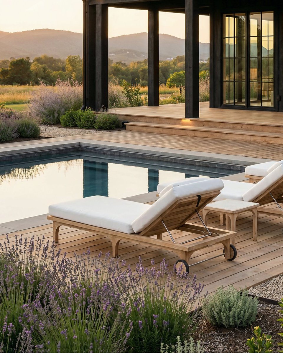 SeasonalLving's tweet image. Thoughtful proportions and enduring materials give outdoor spaces a sense of quiet luxury that never asks for attention, but always earns it.

#QuietLuxury #TimelessStyle #RefinedLiving #DesignDetails 

Collections designed by Laura Muller @4ptdesignbuild for Seasonal Living