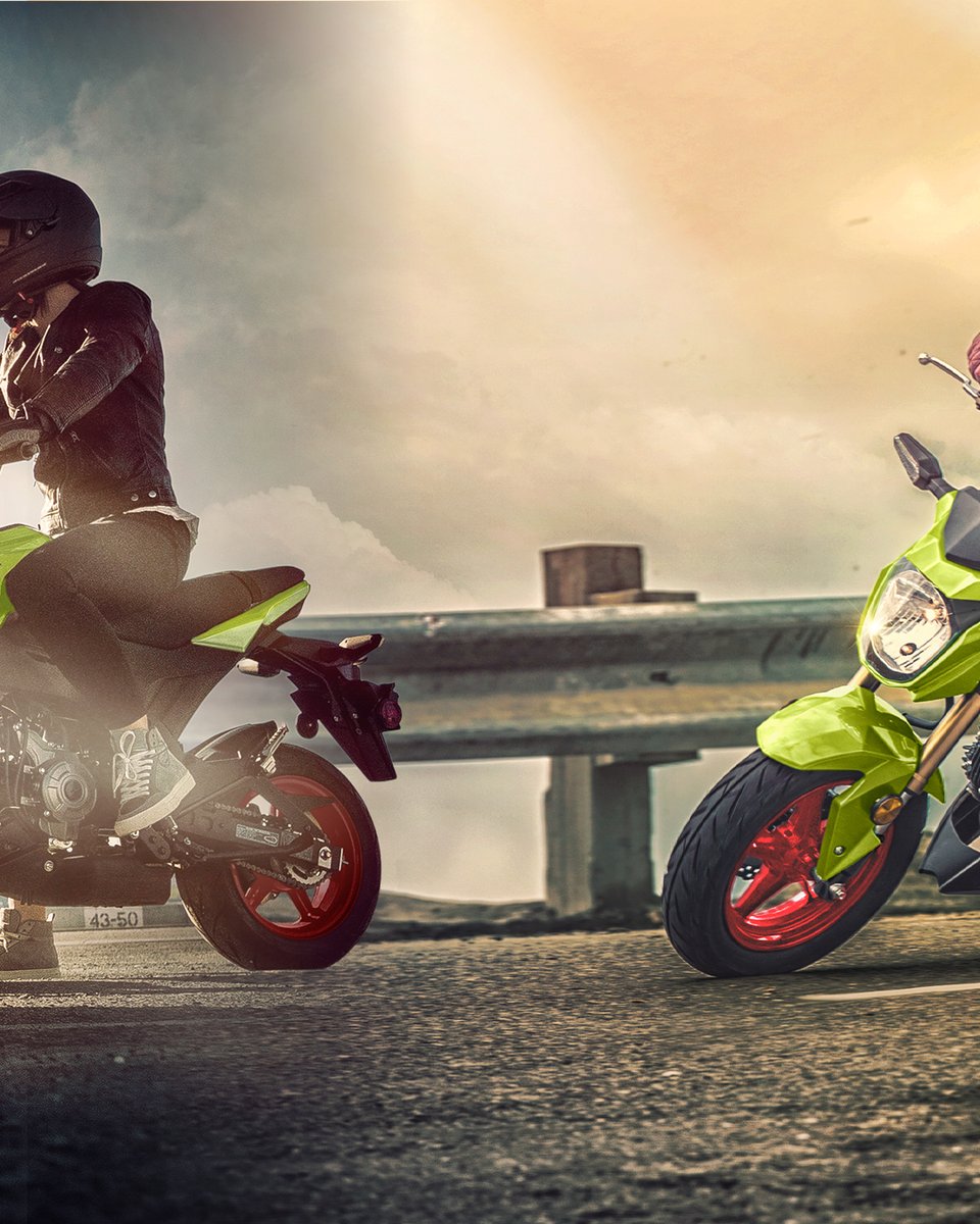 KawasakiUSA's tweet image. | DESIGNED | TO | DEFY |

The #Z125 Pro is the only mini-moto with Z swagger. #GoodTimes #kawasaki