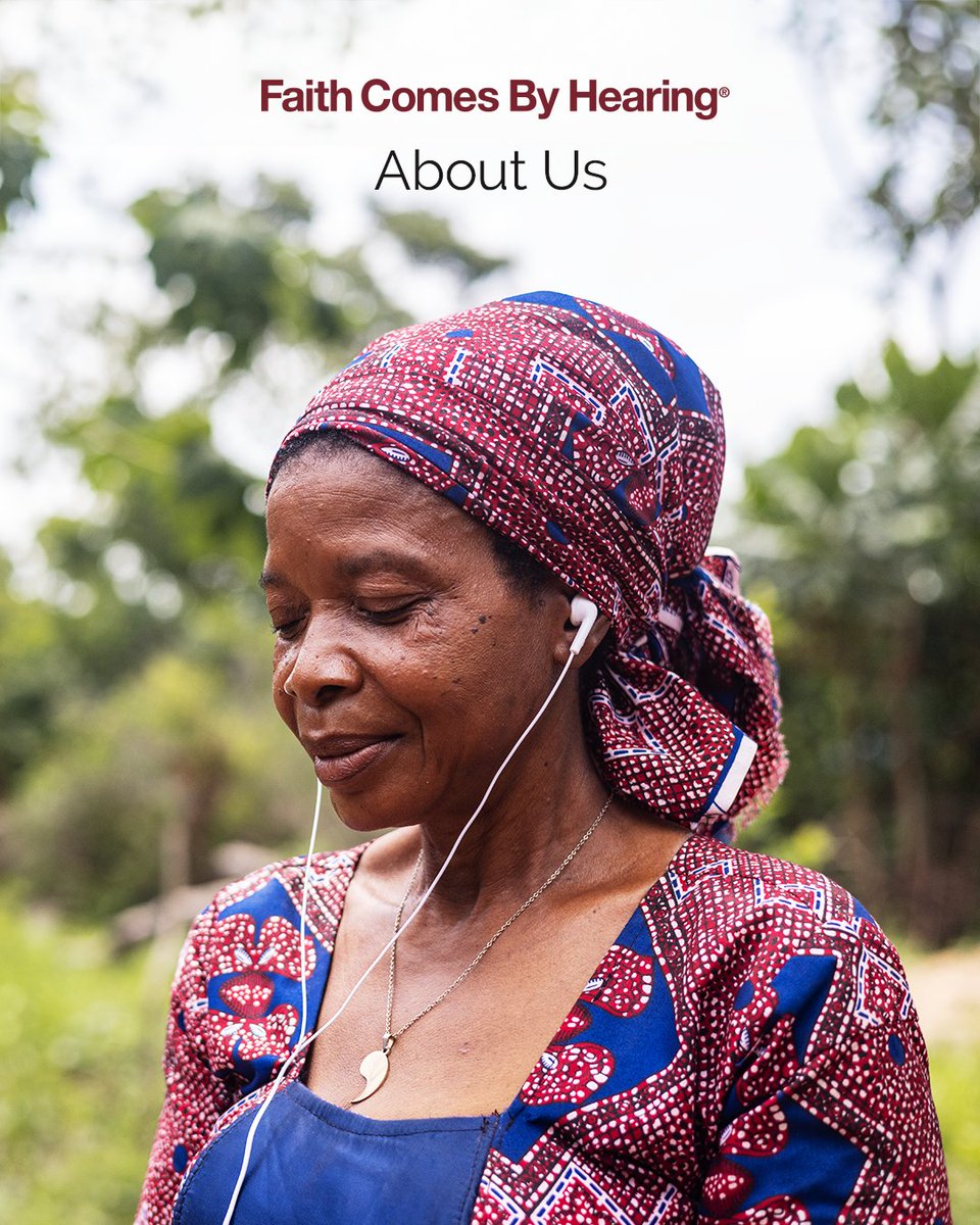 Get to know Faith Comes By Hearing—our story, our mission, our leadership, and more—on our website. hubs.li/Q04bYM6z0