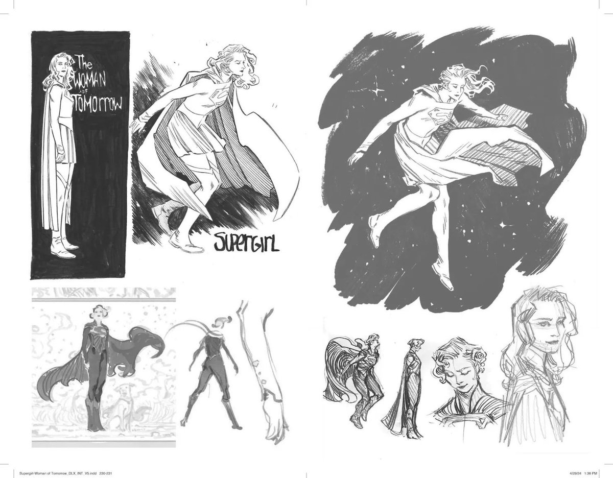 DCUPRIMETV's tweet photo. First look at ‘FROM COMIC TO SCREEN: THE ART OF SUPERGIRL’. https://t.co/NK9YnPkt7s