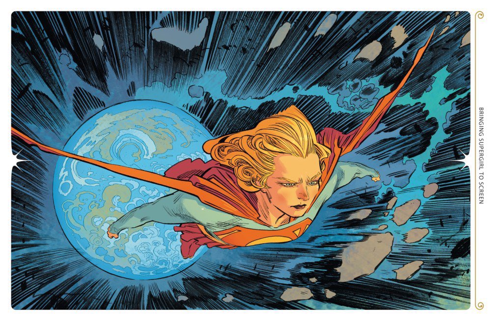 DCUPRIMETV's tweet photo. First look at ‘FROM COMIC TO SCREEN: THE ART OF SUPERGIRL’. https://t.co/NK9YnPkt7s