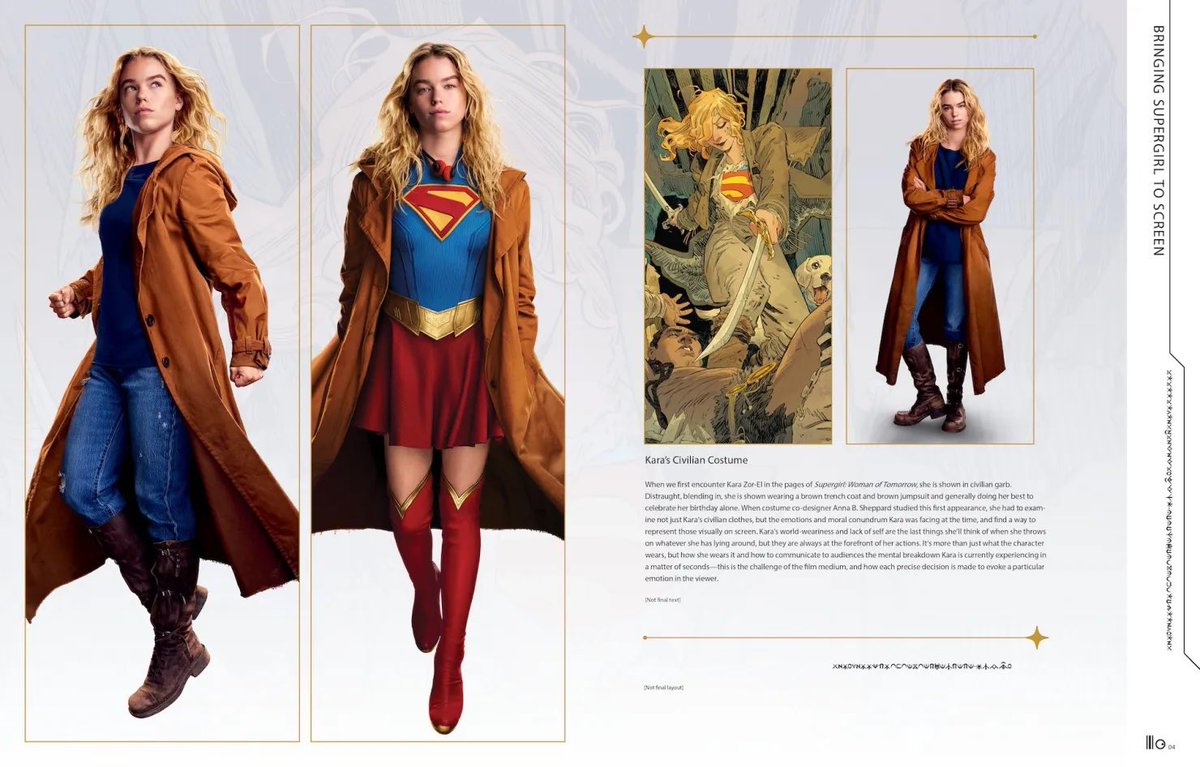 DCUPRIMETV's tweet photo. First look at ‘FROM COMIC TO SCREEN: THE ART OF SUPERGIRL’. https://t.co/NK9YnPkt7s