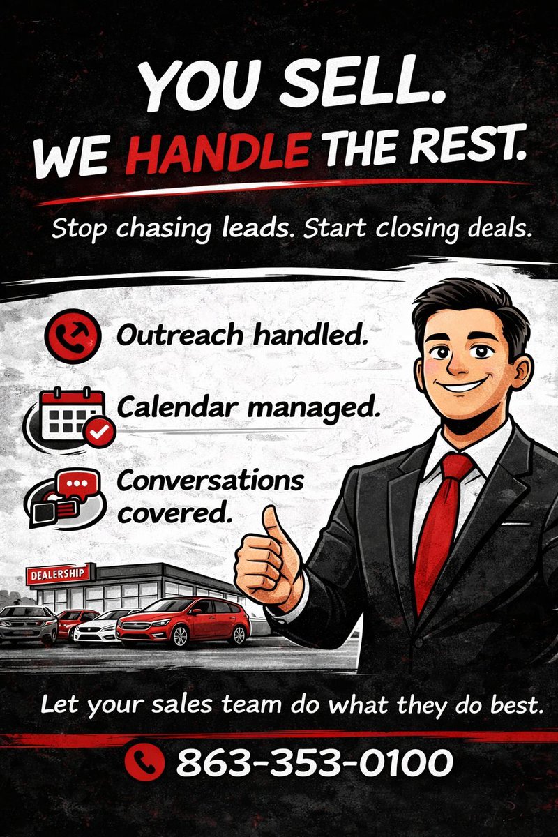 CContactConfirm's tweet image. Stop chasing leads.
Start closing deals.
👉 CallContactConfirm.com

#Outsourced #BDC #Bilingual #CallContactConfirm