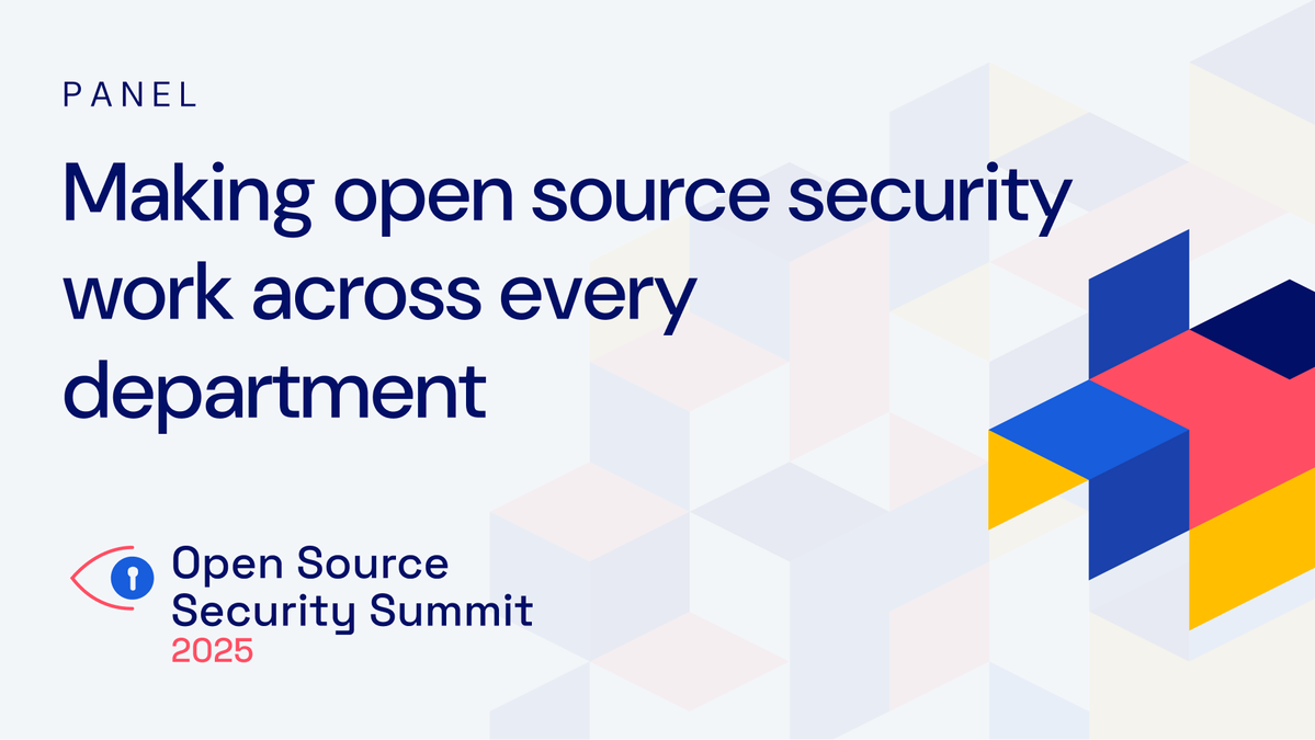 Bitwarden's tweet image. Open source security works best when every team can participate, not just the engineers. Read this panel recap from the #OpenSourceSecuritySummit on how organizations can build #opensource security practices that reach every department: btwrdn.com/4c3QVBE