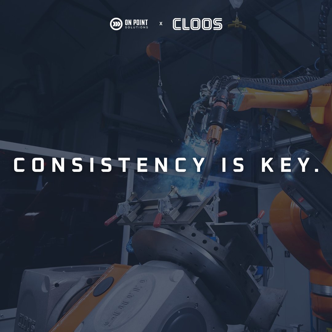 OnPtSolutions's tweet photo. Consistency in welding is hard to achieve manually — especially at scale.

That’s where CLOOS robotic welding comes in.
- Repeatable, high-quality welds
- Increased throughput
- Reduced operator fatigue

https://t.co/q2C4vF2sVW https://t.co/SD708hHTnV