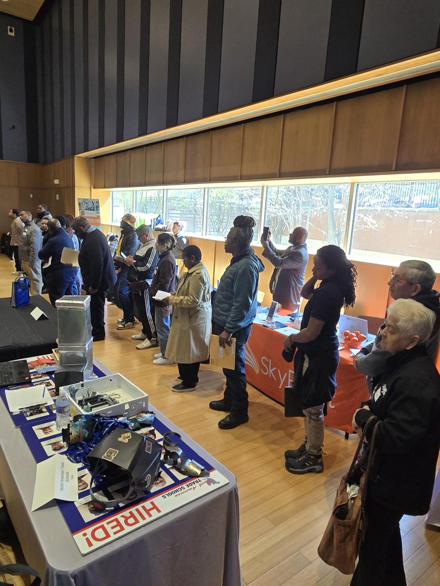 SkyPointFCU's tweet photo. We were excited to be part of the WorkSource Montgomery Fair Chance Employment Symposium &amp; Job Fair!

Big thanks to WorkSource Montgomery and the entire team, we’re looking forward to keep the momentum going!

#FairChanceEmployment #CommunityPartnership #FinancialEmpowerment https://t.co/Oj0cgqKHr0