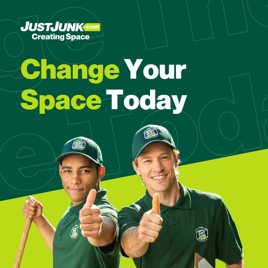 JUSTJUNKceo's tweet image. Transform your home by removing clutter. Clearing old furniture and unused items opens up space, making your home feel larger and more comfortable. #homeimprovementideas #declutteryourspace #cleanliving #organizedhome #junkremoval