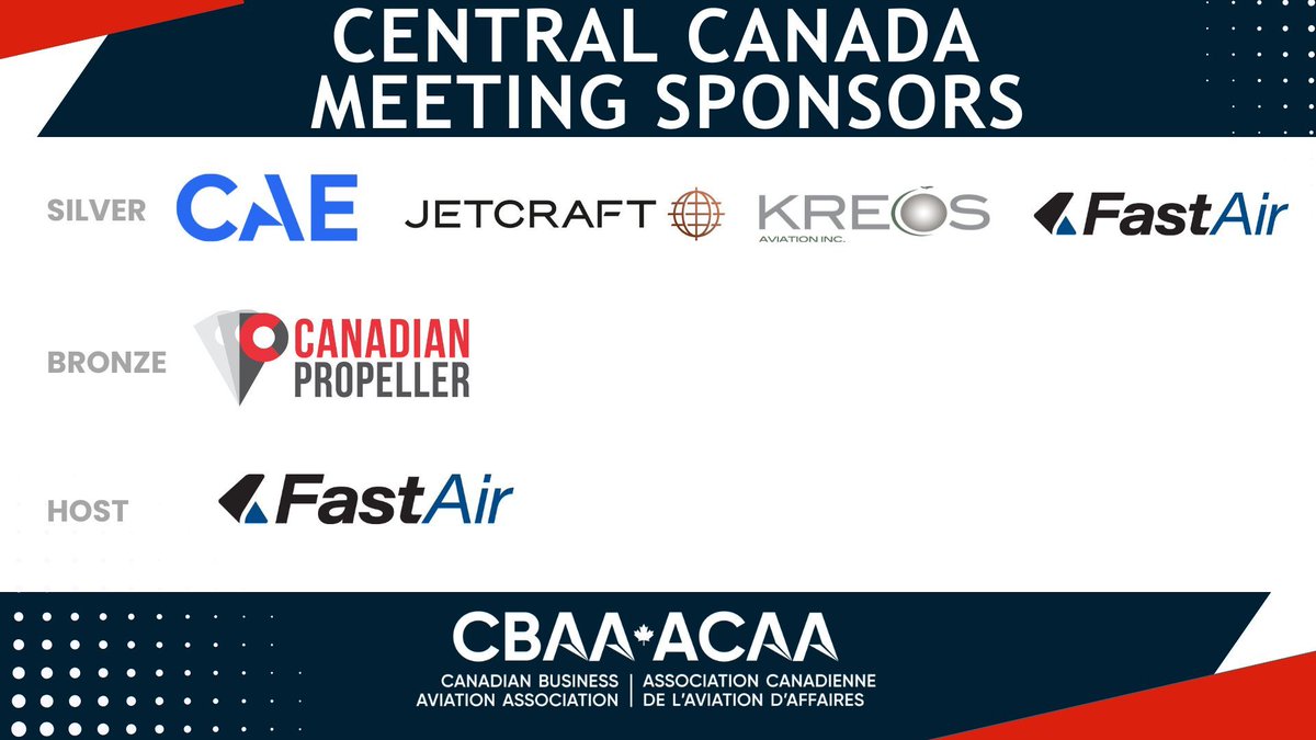CBAA Canadian Business Aviation Association tweet media