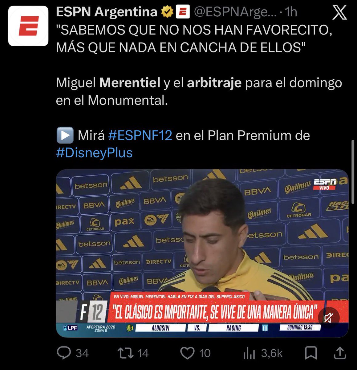 Pero si a mi <a href="/pablocarrozza/">Pablo Carrozza</a> me dijo que los periodistas de River iban a salir a subir una foto de Riquelme y Tapia.......
Quien esta condicionando el arbritaje ahora?