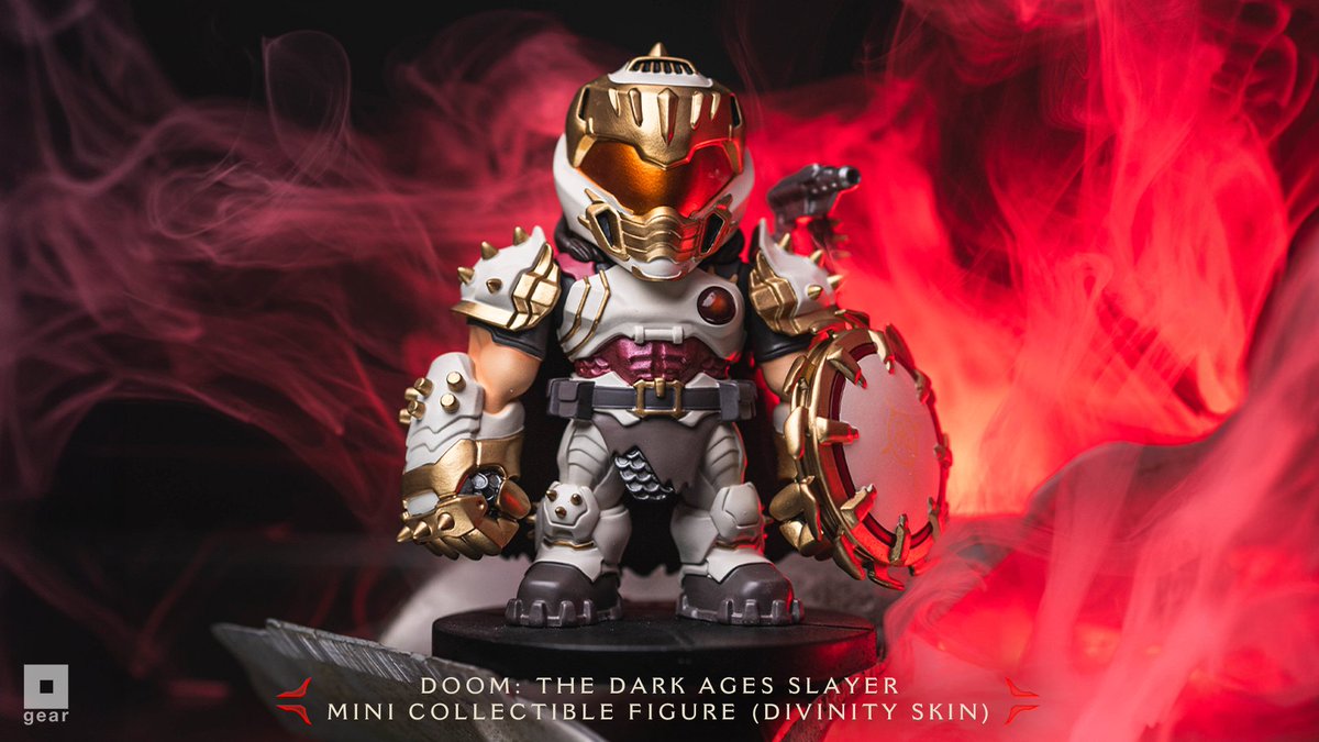 BethesdaGear's tweet image. Behold the divine variant — a Slayer worthy of legends! 🔥  #DOOM: The Dark Ages

gear.bethesda.net/products/doom-…