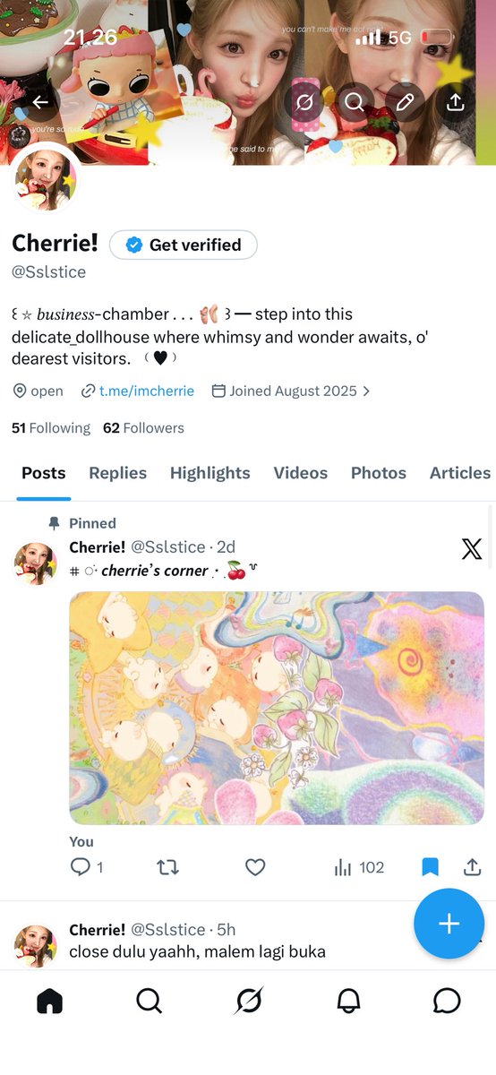 cherrie (@bluemoonea) / Posts / X